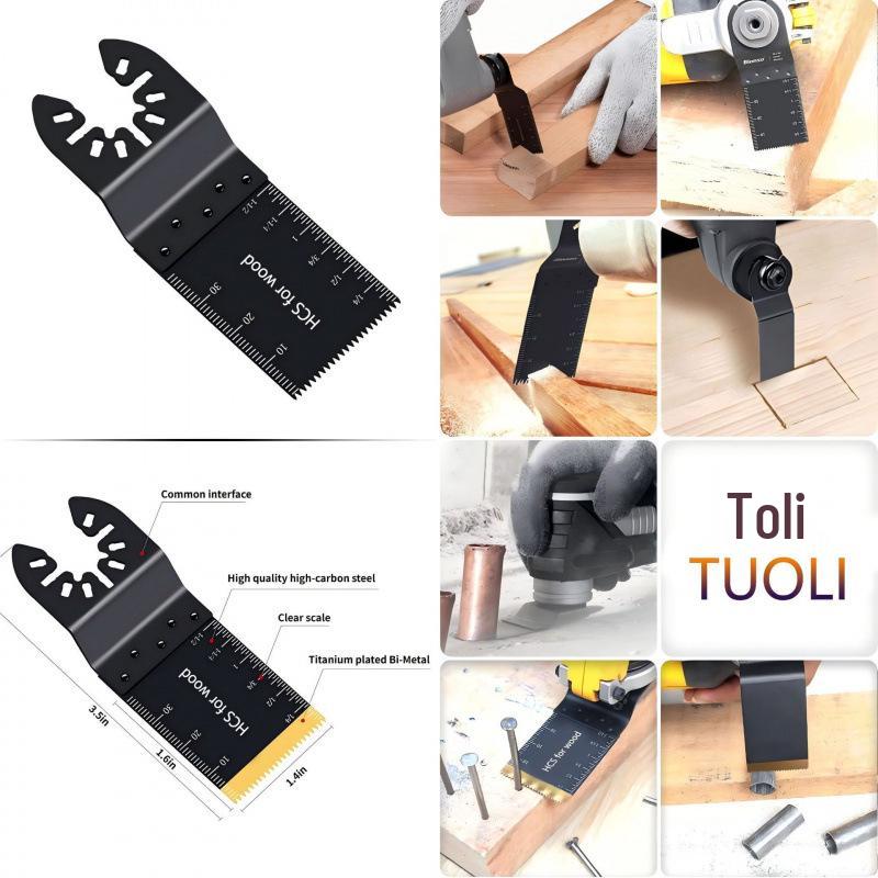 28-Piece Universal Reciprocating Saw Blade Set - Bestseller Woodworking Power Tool Accessory