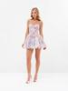 2026 Trägerloses Blumenmuster Rüschenkleid für Damen - Sexy & Stilvolles Urlaubsoutfit