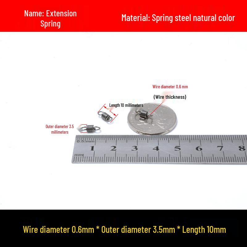 Stainless Steel Spring Hook for Microwave Oven Handle, Wire Diameter 0.6/0.7