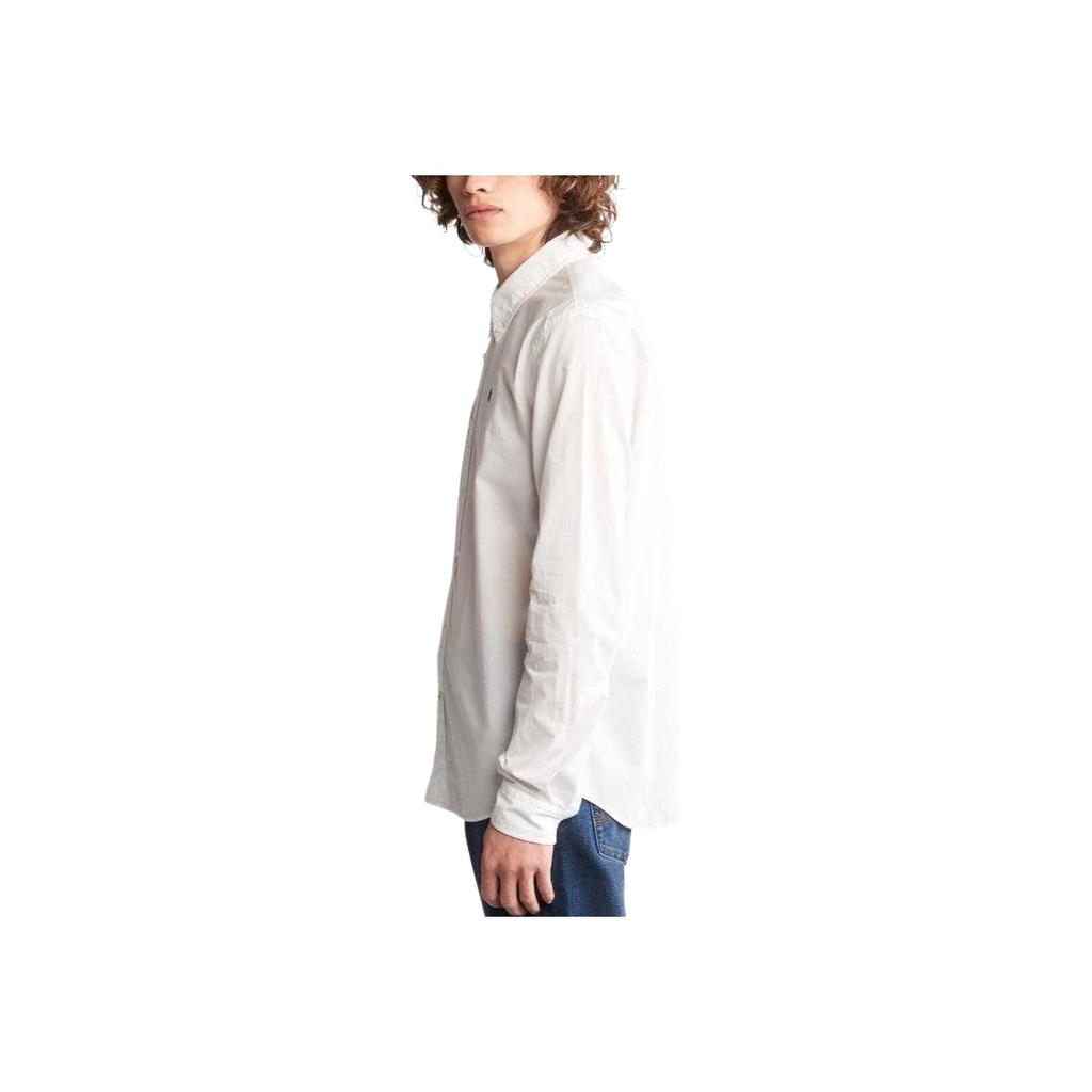 Timberland Fitted Solid Long Sleeve Shirt Men shirts TB0A2ERT1001
