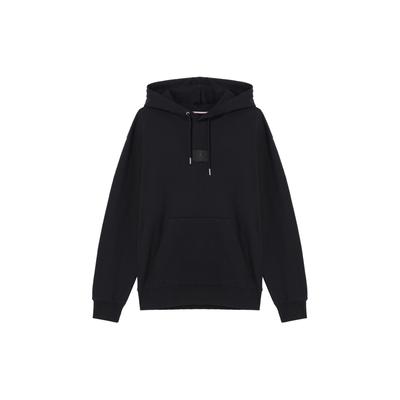 Jordan Flight Fleece FW24 Jednobarevná Módní Mikina s Kapucí Dlouhý Rukáv Pánské topy Černá FV7248010