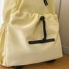 Student Schoolbag Lightweight Sports Backpack Women's Drawstring Backpack