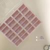 Jewelry Earrings Display Box with Transparent Design for Comprehensive Nail Accessories Storage