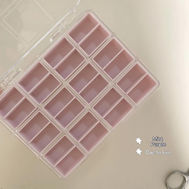 Jewelry Earrings Display Box with Transparent Design for Comprehensive Nail Accessories Storage