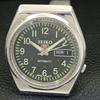 Seiko 5 AUTOMATIC JAPAN 7009A MENS VINTAGE GREEN COLOR DIAL WATCH A701323-5