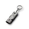 In-Stock Stainless Steel Dual-Tube High-Frequency Survival Whistle