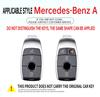 TREEA1 2025 New Car Key Case Cover For Mercedes Benz A B C E S G GLB GLC GLE Class GLS W177 W205 W213 W222 G63 X167 E200 E300 AMG Acces