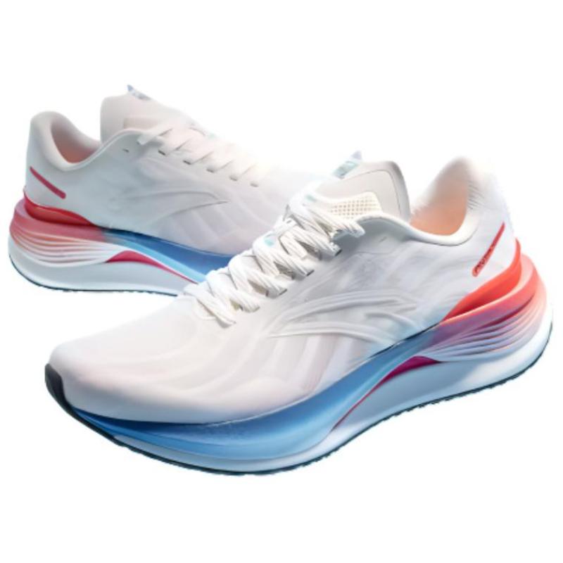 Anta Champion 3PRO Comfortable Fabric Cushioning Slip Resistant Low top Long Distance Running Shoes Men's Sneakers 112425561-5
