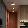 Modern LED all Copper Ceiling Lights Entrance Corridor Balcony Bedroom 40/50CM Black Gold Ceiling Lamps Home Decoration Lustres