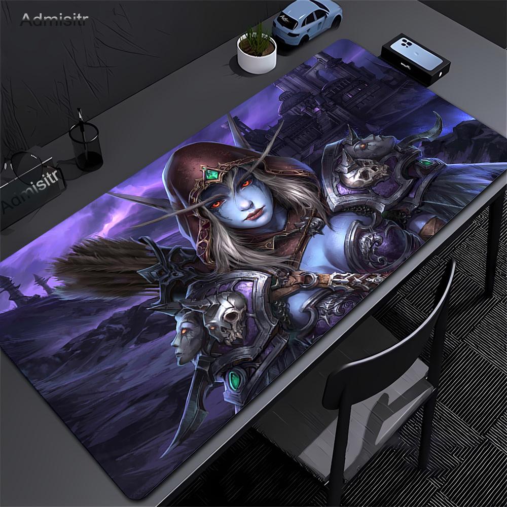 Anime Mousepad World of Warcraft Gamer Gaming Mouse Pad Pc Computer Accessories Desk Mat Xxl Game Mats Deskmat Office Mause Pads