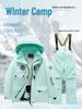 Children's Winter Ski Suit Set: Thick Jacket & Pants for Kids, Boys, and Girls