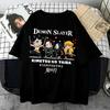 Plus Size Demon Slayer Summer Anime Printed Men, Women T-shirt Casual Parent Child Top Fashion Street Wear Harajuku Style Y2K