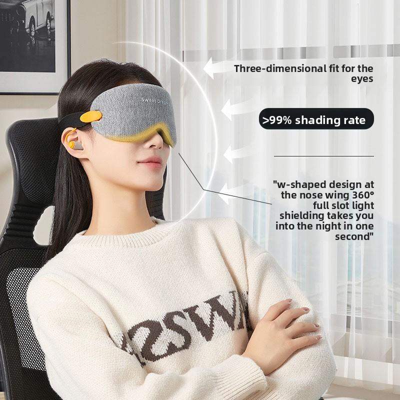 3D Sleeping Mask Block Out Light Soft Padded Sleep Mask For Eyes Slaap Masker Eye Shade Blindfold Sleeping Aid Face Mask Eyepatc
