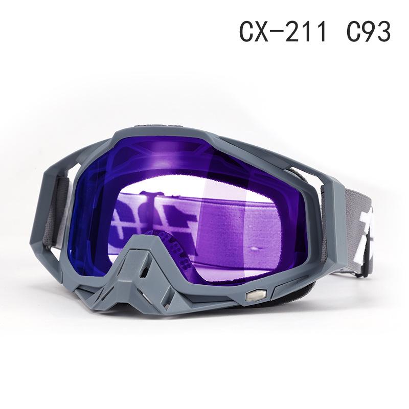 100% Windproof Off-road Motorcycle & Ski Goggles for Outdoor Riding