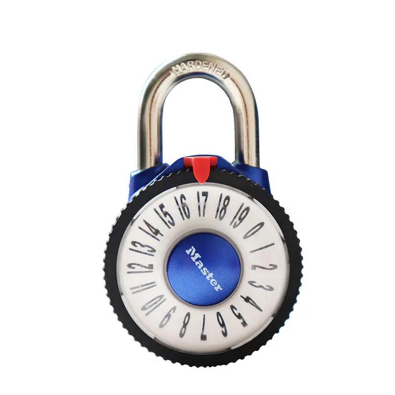 Master Lock Портативный кодовый directional пароль Замок Замок для спортзала Школы Фитнес-клуба Замок для шкафчика Замок для двери Различные цвета