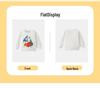 26 Years Autumn/Winter Kids' Animal Car Print Sweatshirt - European/American Fashion, Round Neck