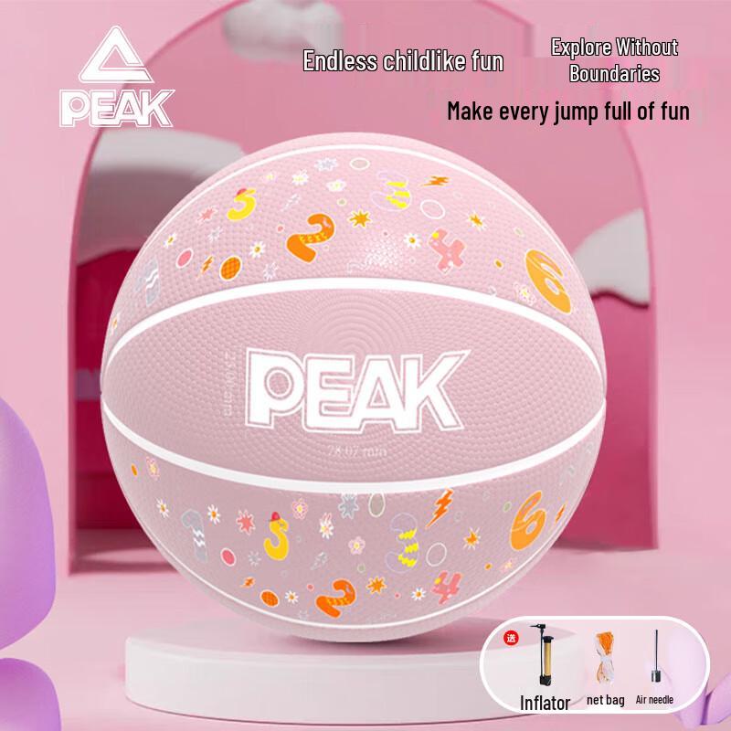 Прочный детский баскетбольный мяч для зала/улицы Peak
