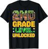 Back To School 2nd Grade Gamer First Day of Class Unisex T-Shirt