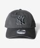 New Era 9TWENTY New York Yankees Gray Free Size Cap, & Navy, [Used]