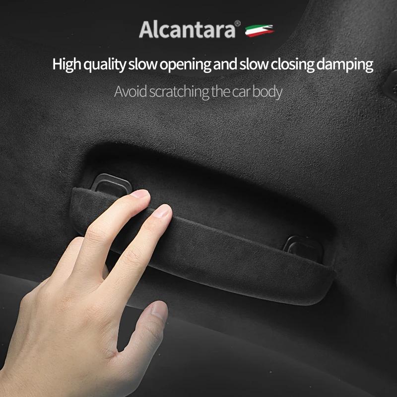 Car Glasses Holder Case Sunglasses Alcantara Suede Storage Organizer Sunglasses Box for BMW 1/2/3/4/5/6/7 Series X1 X2 X3 X5