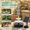 Adjustable Solar Panel Solar Water Pump PET Fountain Panel Kit Durable Solar Fountain Pump