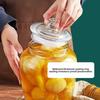 Large Capacity Pickle Jar Vacuum Sealed Glass Food Storage Container Thickened Glass Jar  Household