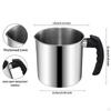 Candle Making Pouring Pot Wax Melting 1.3L Handle Business Heat Resistant Portable