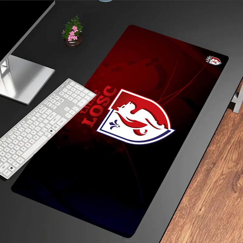 Losc Football Crest mouse pad, rubber base, esports desk mat, mouse pad for gamers and office use, gaming desk , easy to clean mat