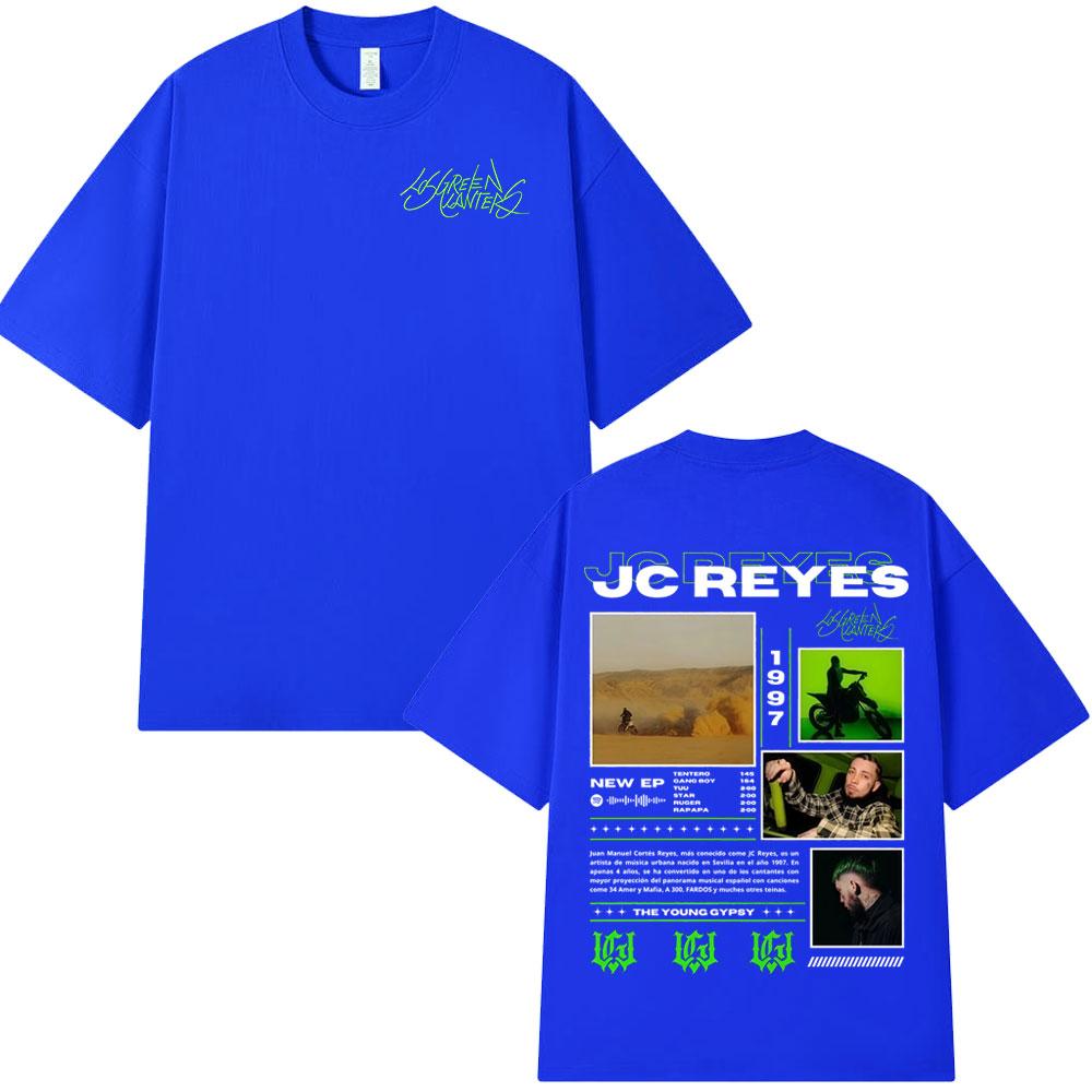 Rapper Jc Reyes 2025 Album Merch Tshirt Unisex Women Fashion Hip Hop Tshirts High Quality Cotton Short Sleeve T Shirts Streetwear