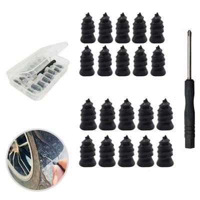Car Vacuum Tire Repair Rubber Screw Nail Set Tire Repair Tool Kit