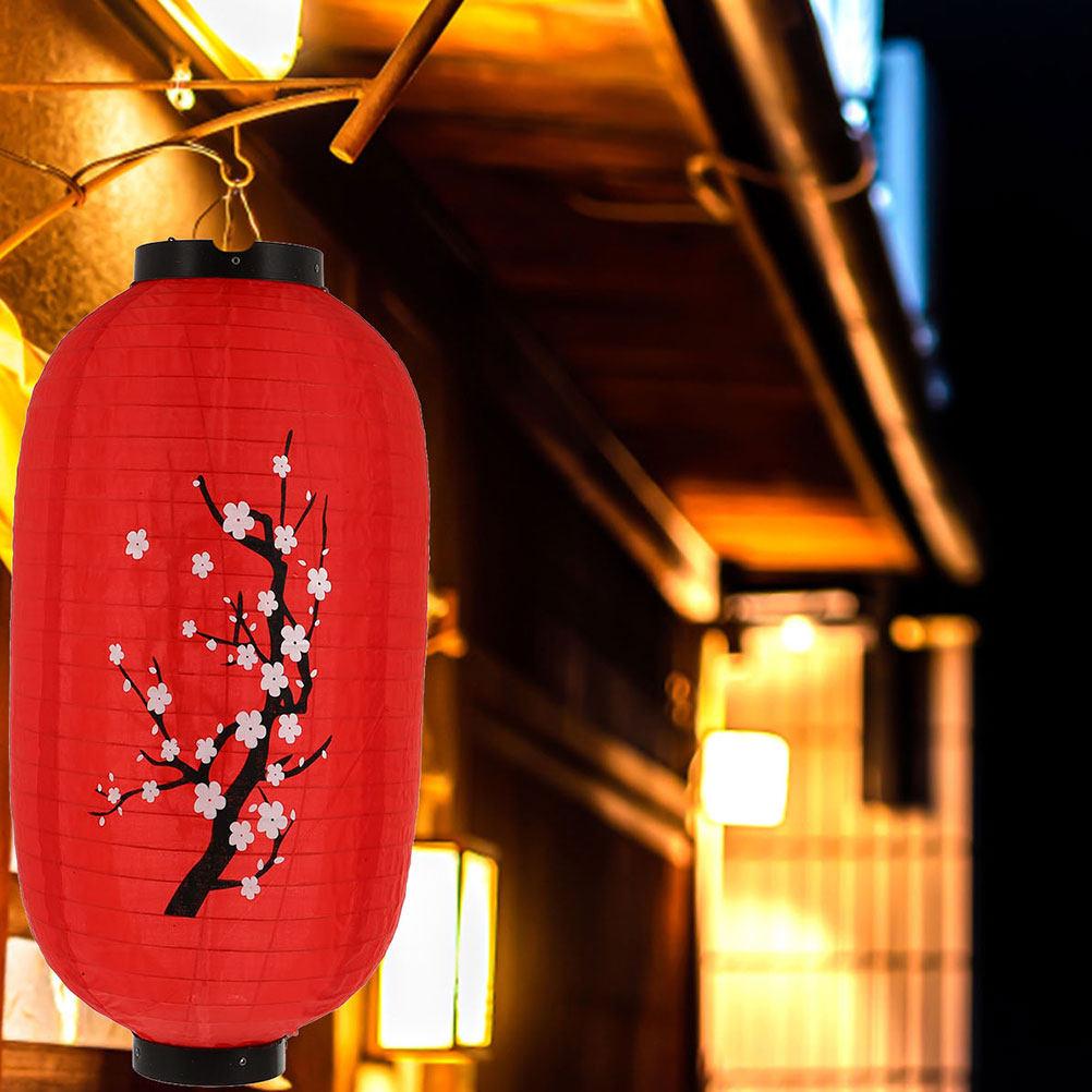 Japanese Lantern Durable Hanging Pattern Lantern Indoor Outdoor Decorative Lanterns for Restaurant Festival and Home