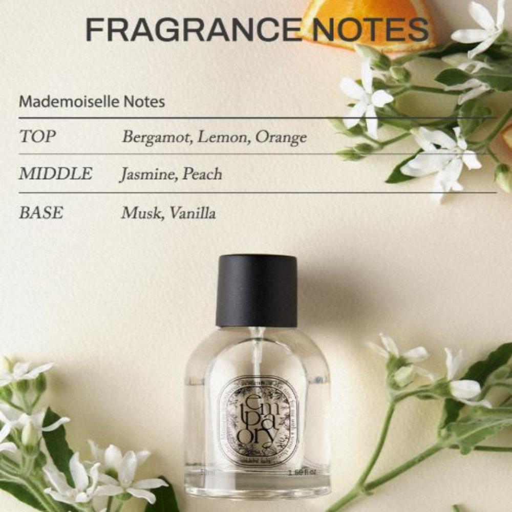 MIDLERTIDIG Mademoiselle Eau de Parfum (EDP) – 50ml | Duftenes Harmoni & Emosjonell Hukommelse