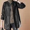 Autumn Winter Fashion Leather Women Jacket Coat Plus Size 7xl Black Clothes