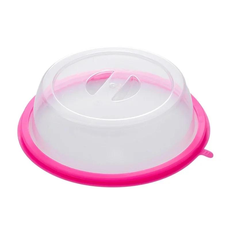 Stackable Silicone Sealing Dust Cover Microwave Heating Oil Proof Cover Home Kitchen Refrigerator Food Preservation Storage Tray