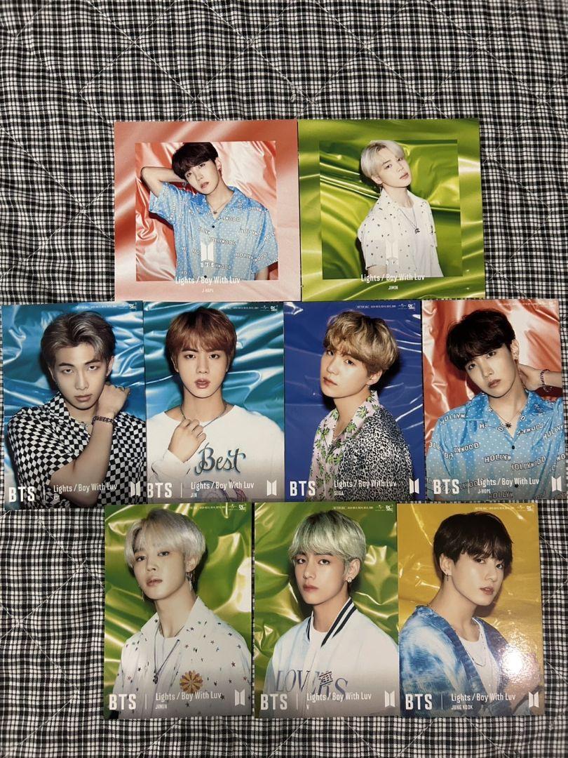 

[USED] BTS Lights/Boy With Luv Photo Jacket