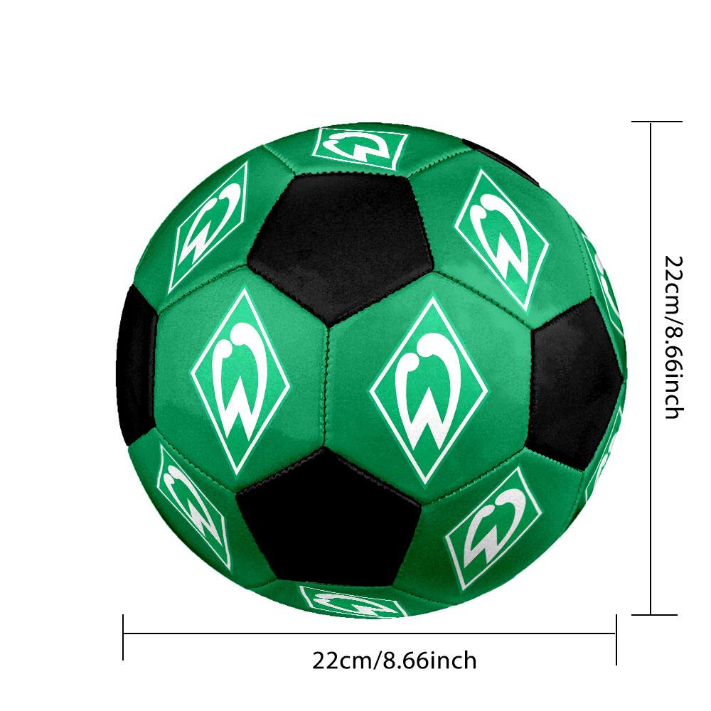 Balón de Fútbol SV Werder Bremen Talla 5 Colorido Cosido a Máquina PVC Listo para Competición Duradero Alto Rebote