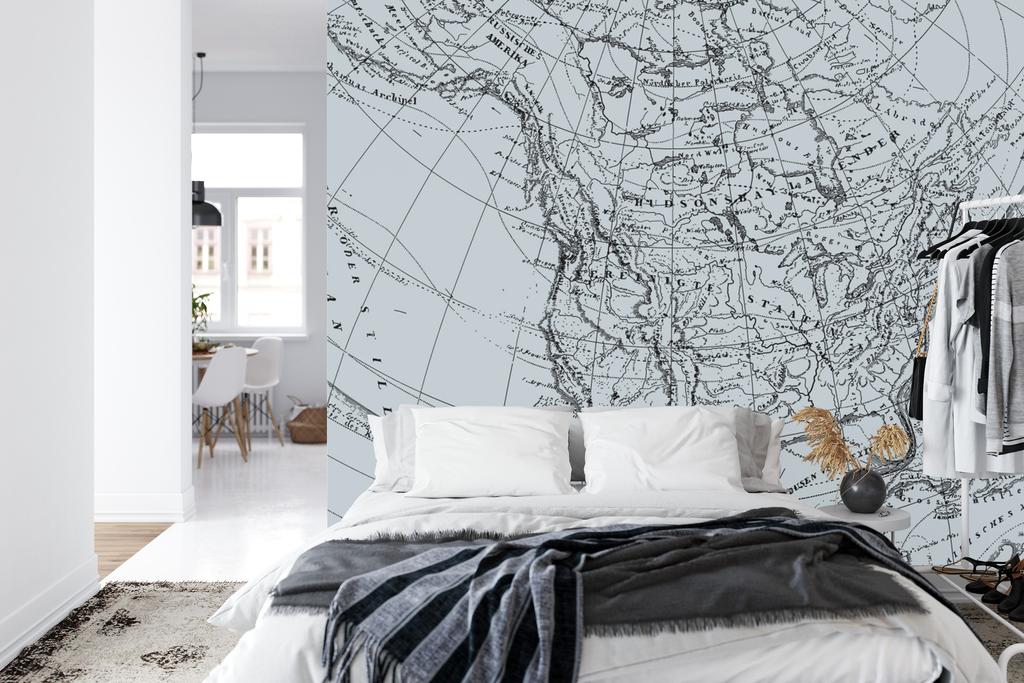 Photomural Old Map Smooth Vinyl 180x120