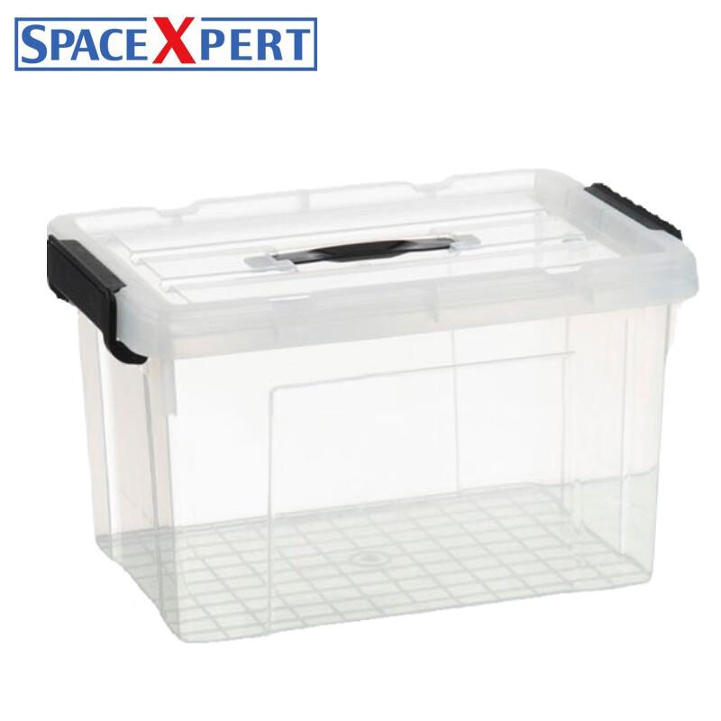 SPACEXPERT Transparent Car Storage Box with Wide Handle