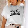 Stay Golden Betty White Summer T-shirt Stay Golden Golden Girls Shirt 80's TV Sitcom  Rose Blanche Dorothy Sophia Golden Years