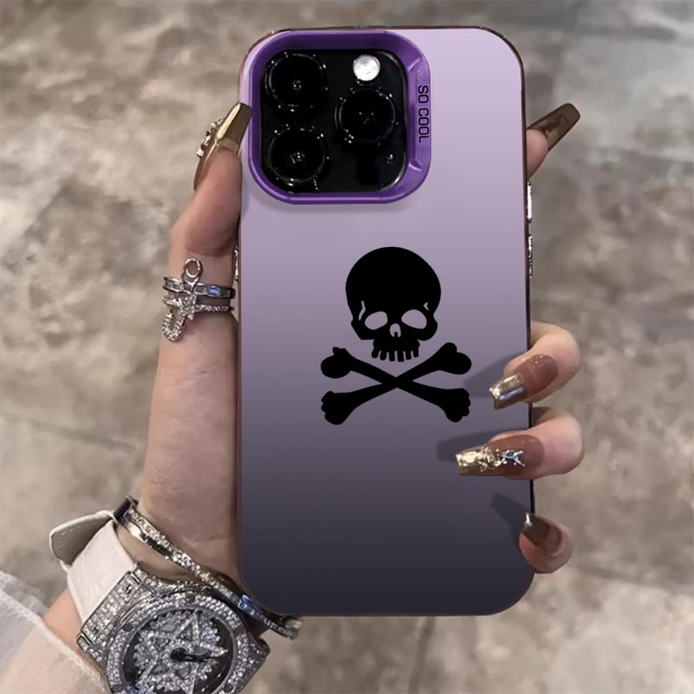 Personality Cool Fashion Phone Case For iPhone 17 Pro Max 17e 16e 15 17 Air 14 13 12 11 Pro Max 8 Plus X IMD Shockproof Cover