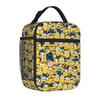 Cartoon M-Minions Thermal Insulated Lunch Bags for Picnic Reusable Food Container Bags Cooler Thermal Lunch Boxes