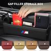 Bolsa de Armazenamento Lateral para Fresta de Carro em Couro Para Bmw M M3 M5 Performance E36 E46 E39 E53 E90 E60 E61 E93 E87 F10 X1 X3 X5 Acessórios
