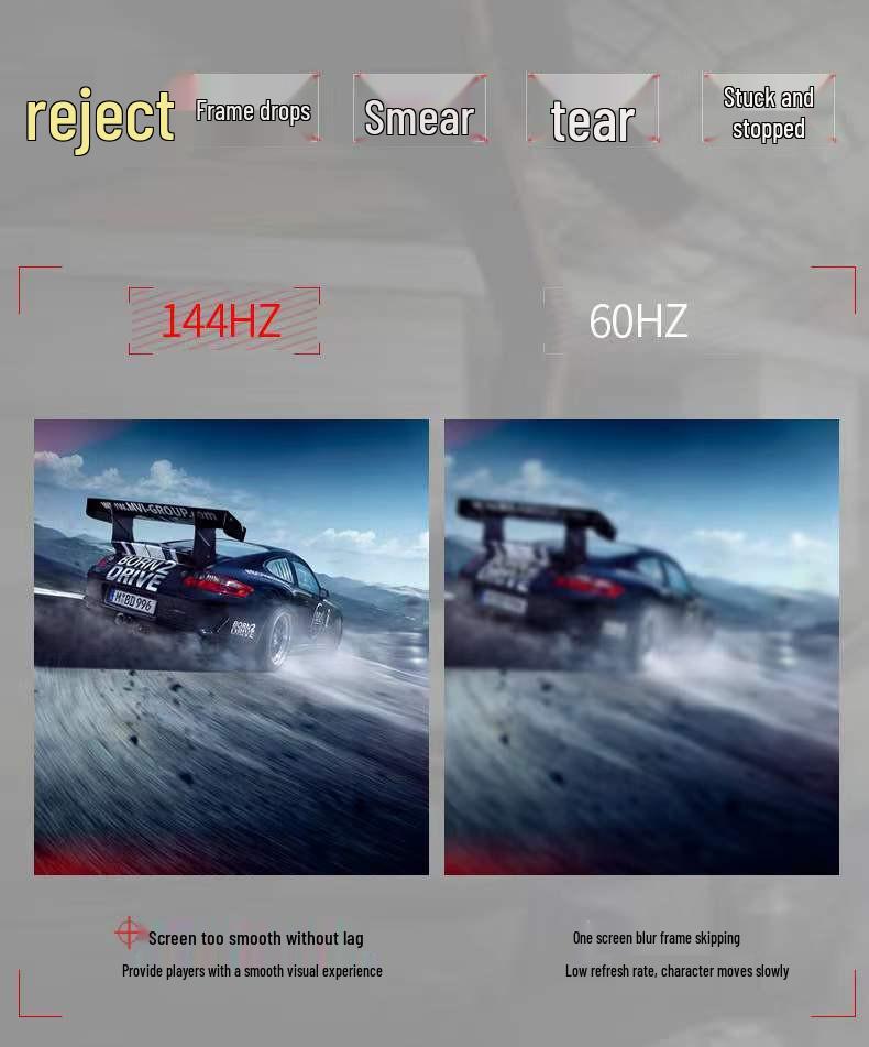 SF 32-inch 4K Curved Monitor & 27-inch 2K 165Hz Gaming LCD Monitor