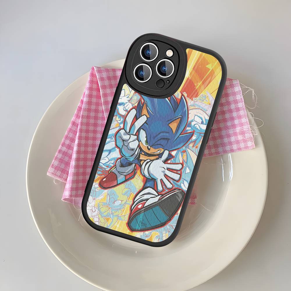 

Game S-Sonic Movie Anime Phone Case Hard Leather For IPhone 14 13 16 Mini 15 14 11 12 Pro Max Plus Fundas iphone 11