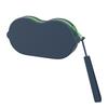 Solid Color Silicone Glasses Bag Zipper Closure Eyewear Organizer Cosmetic Pouch  Trendsetters