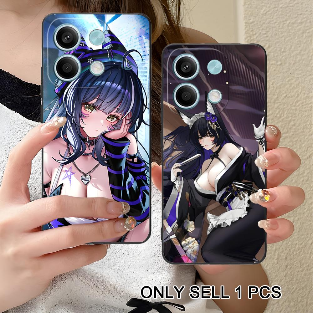 Azur Lane Musashi Matte TPU Mobile Phone Case for Xiaomi Redmi 15 14 13 12 A5 3 2 1 C Plus 4G 5G Colorful Printing Cover