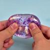 Liebesherz Knetspielzeug Angstlinderung Glitzerpulver Herzform Sensorisches Spielzeug Weicher TPR Dekompressions-Stressball Gastgeschenke