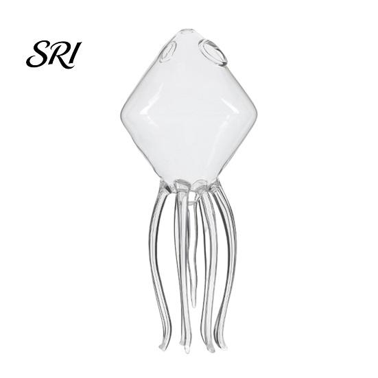 Bar Party Glassware Octopus Tentacle Wine Goblets, Jellyfish Shape Cocktail Glass, Artistic Stemware for Beverage Drinking Glasses Wine, Cool