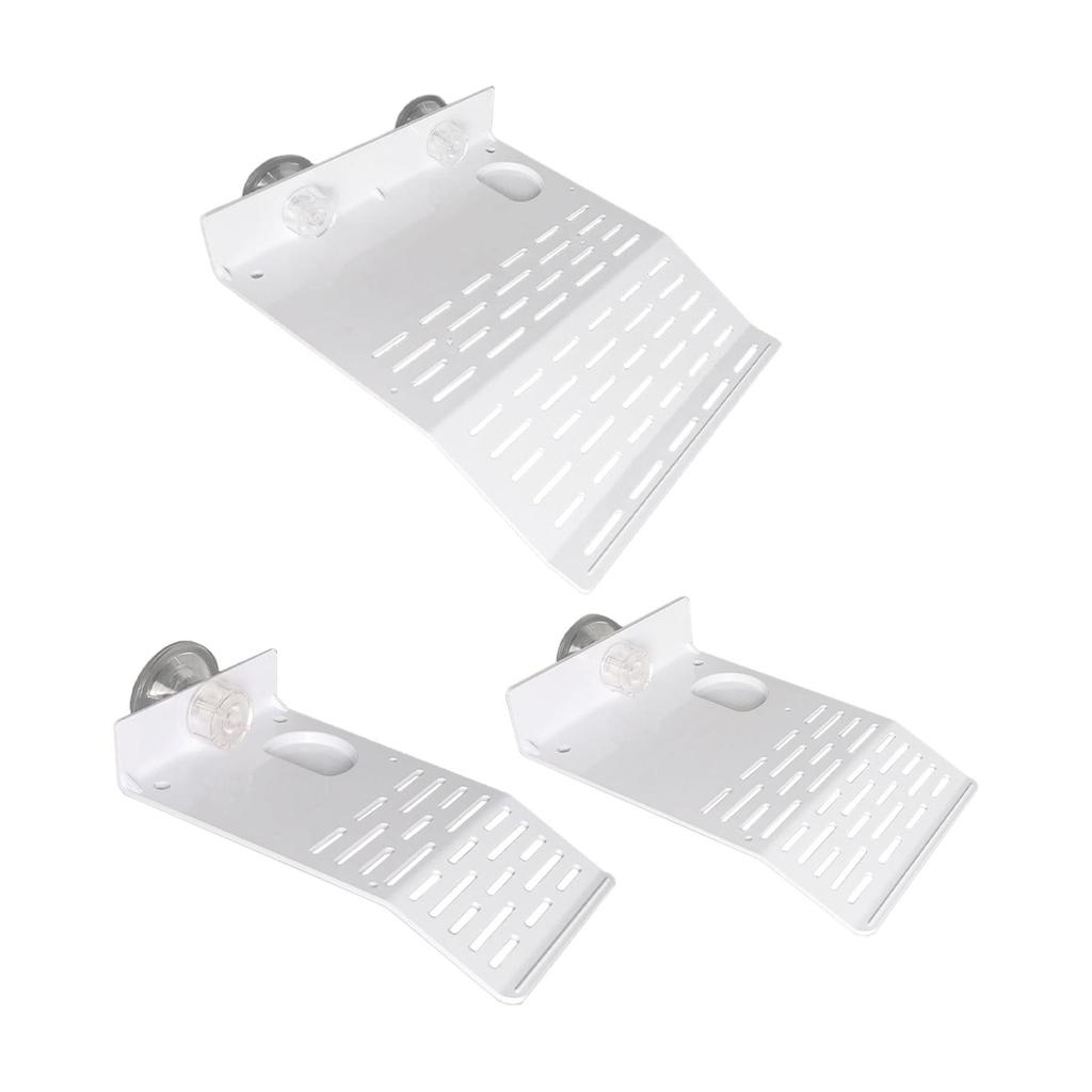Turtle Basking Platform Reptile Habitat Accessory Easy Installation Ramp Wharf Reptile Basking Dock for Frog Amphibians Aquarium