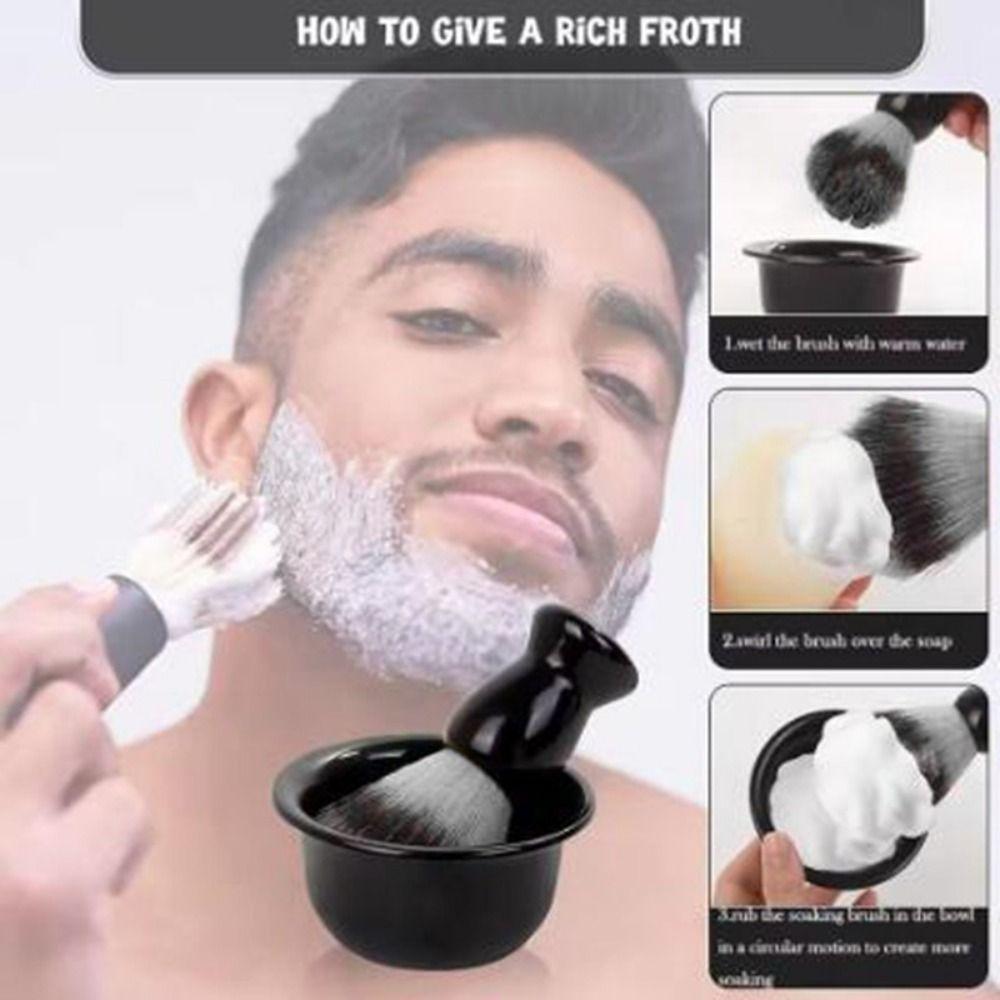 Shaving Brush Shaving Brush Set Shaving Bowl Men Facial Cleaner Shave Care Kits Men's Shaving Gift
